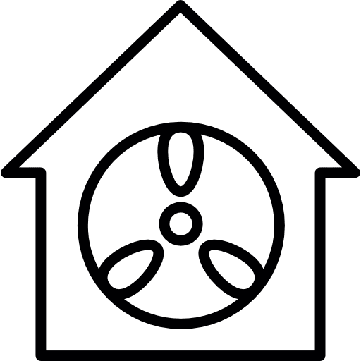 House ventilation house ventilation air icon