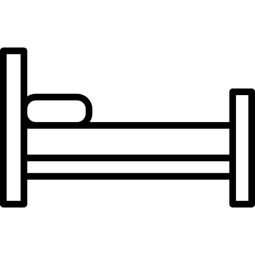 Room bed relax beds sleeping icon