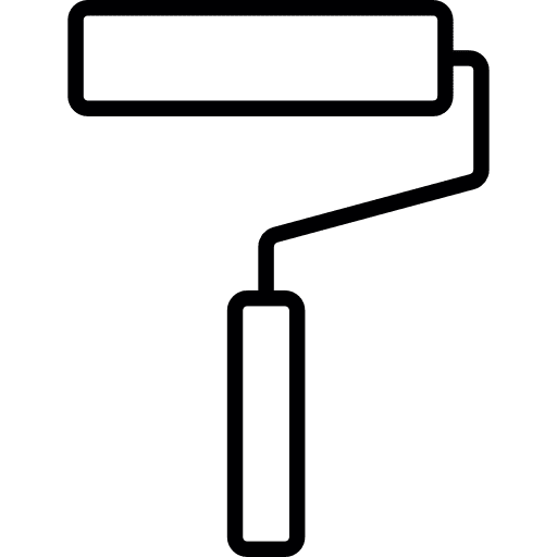 Paint roller tool painter paint painting icon