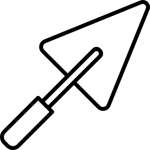 Trowel tool garden work gardening garden icon