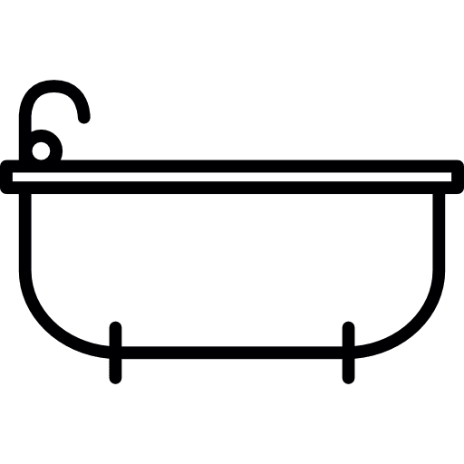 Bathtub clean relax cleaning icon