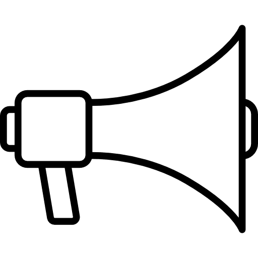 Loud speaker loud speaker horn megaphone icon