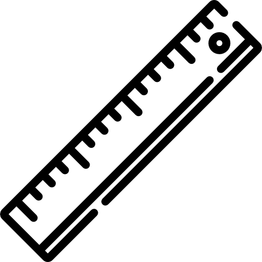 Ruler miscellaneous graphic tool triangle icon