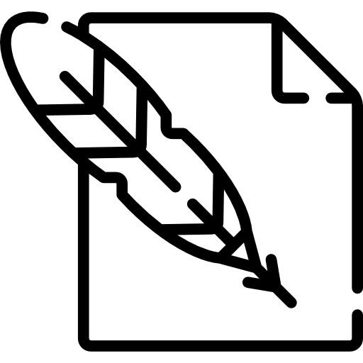 Feather feathers art edit tools icon Feather feathers art edit tools icon