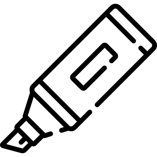 Highlighter underline permanent highlighter icon Highlighter underline permanent highlighter icon