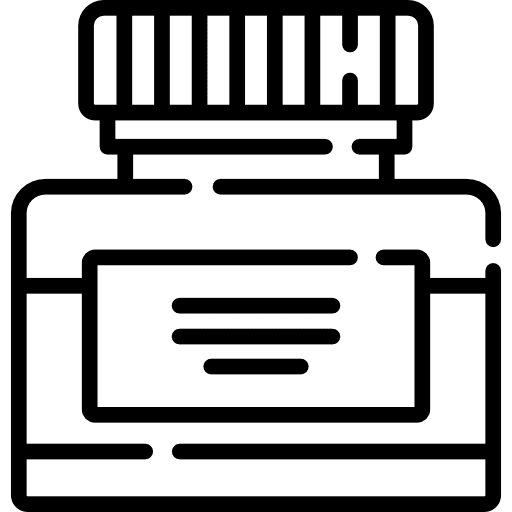 Ink office material write school material icon Ink office material write school material icon