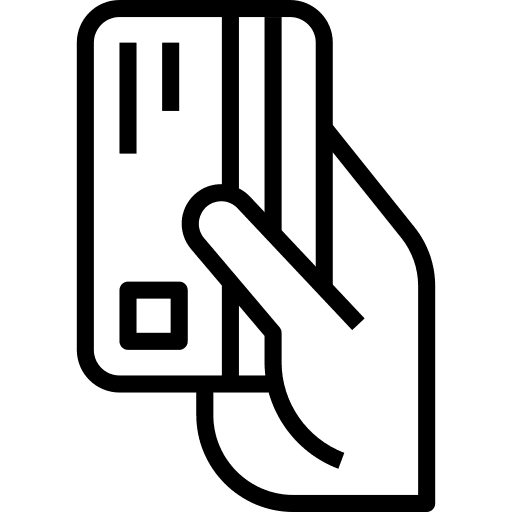 Card payment business and finance payment method icon