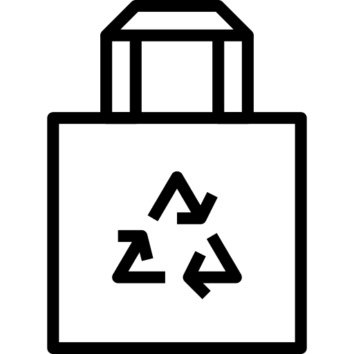 Eco bag ecology and environment commerce and shopping recycled icon Eco bag ecology and environment commerce and shopping recycled icon