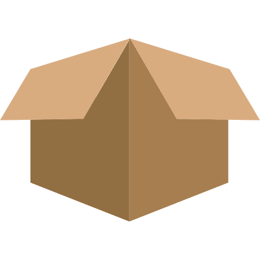 Box boxes open shipping and delivery icon