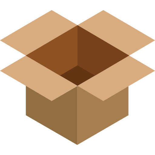Box cardboard box shipping storage icon
