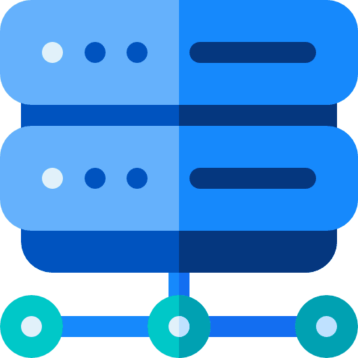 Server server multimedia hosting icon