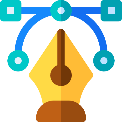 Vector graphic design interface vector icon