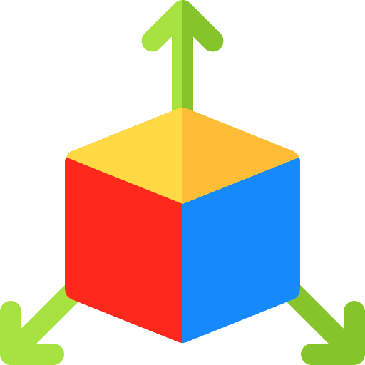 Cube edit tools graphics editor expanding icon Cube edit tools graphics editor expanding icon