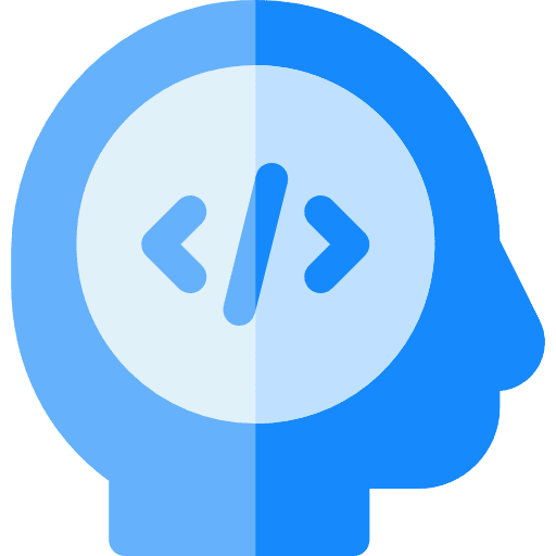 Programmer seo and web programmer people icon Programmer seo and web programmer people icon