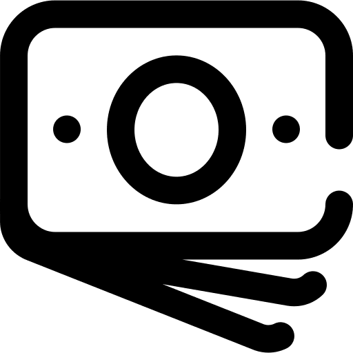 Cash currency cash notes icon