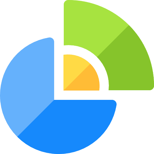 Pie chart business and finance business stats icon Pie chart business and finance business stats icon