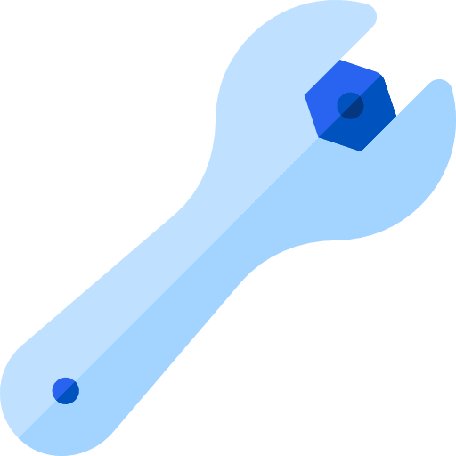 Wrench seo and web improvement wrench icon Wrench seo and web improvement wrench icon
