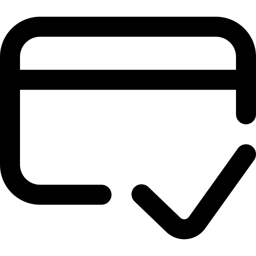 Credit card credit card commerce pay icon