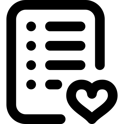 Wishlist want commerce and shopping paper icon