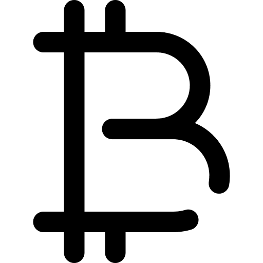 Bitcoin commerce and shopping business and finance currency icon Bitcoin commerce and shopping business and finance currency icon