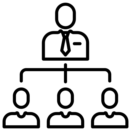 Team job members human resources icon