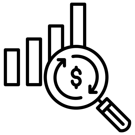Analytics economy line chart data analytics icon Analytics economy line chart data analytics icon