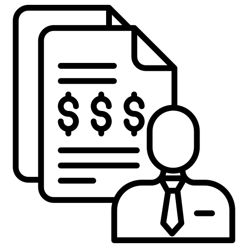 Document list document user icon Document list document user icon