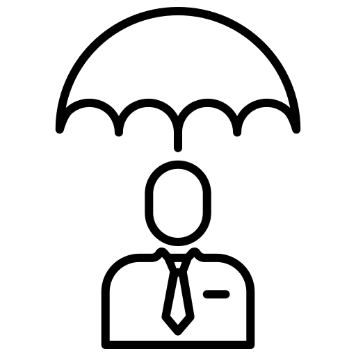 Insurance hand business and finance umbrella icon Insurance hand business and finance umbrella icon