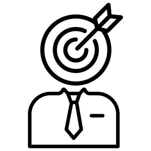 Target business resources target icon Target business resources target icon