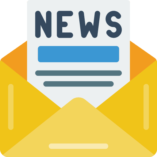 Envelope document newsletter file icon