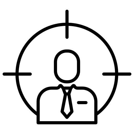 Target business and finance business resources icon Target business and finance business resources icon