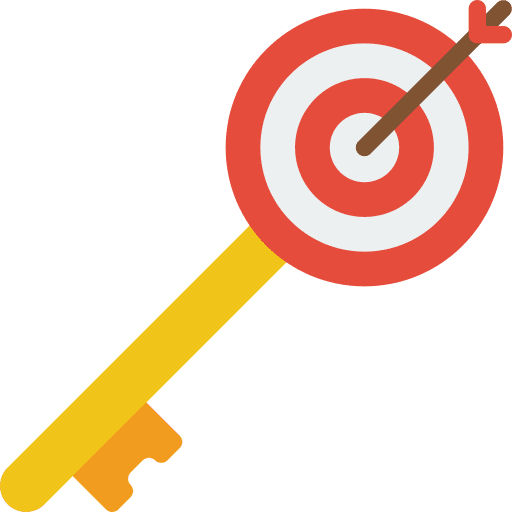 Key door key keywords marketing icon