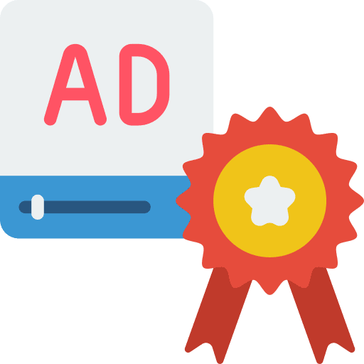 Award marketing advert ad icon