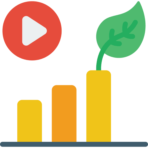 Bar chart stats multimedia option statistics icon