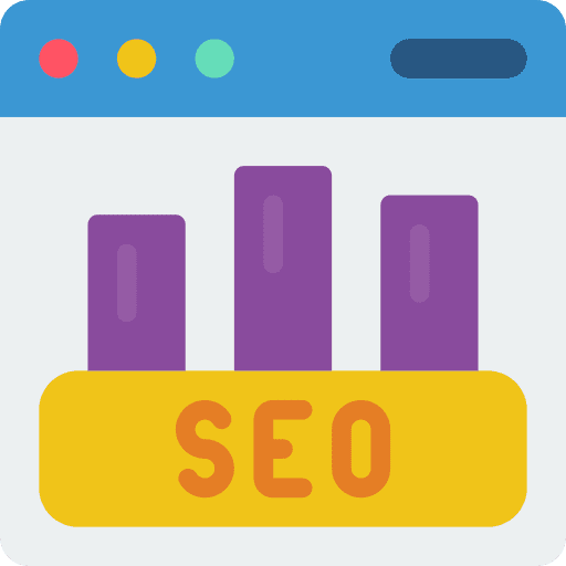 Website rank website search engine optimization icon