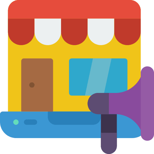 Laptop laptop marketing ads icon