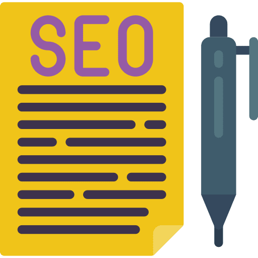 Script document copywriter pen icon