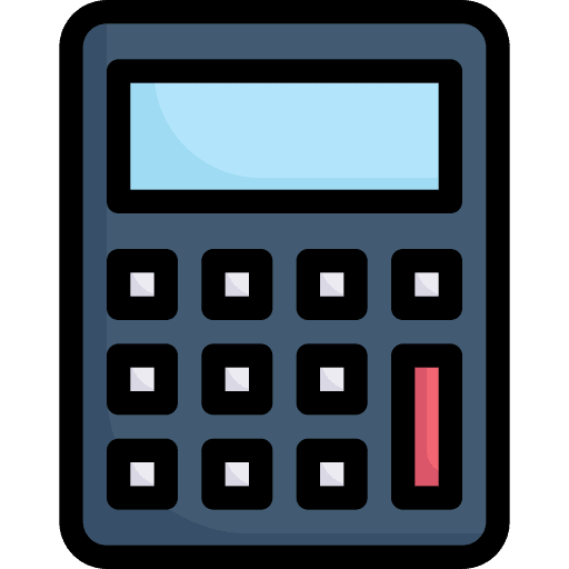 Calculator economy business and finance calculate icon