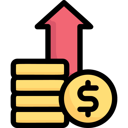 Profit profit growth payment earnings icon