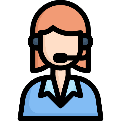 Customer care agent client support customer service icon Customer care agent client support customer service icon