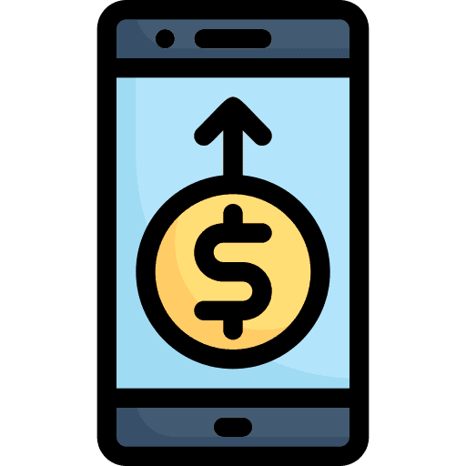 Mobile payment business and finance finance and business payment icon Mobile payment business and finance finance and business payment icon