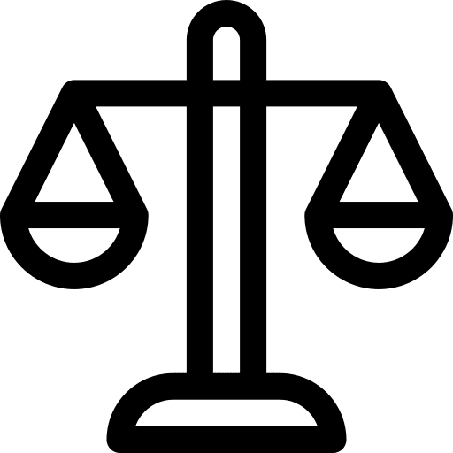 Balance balanced stable law icon
