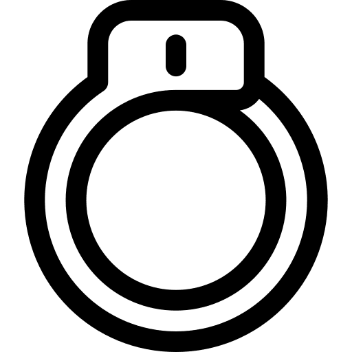 Handcuffs crime prision prisoner icon