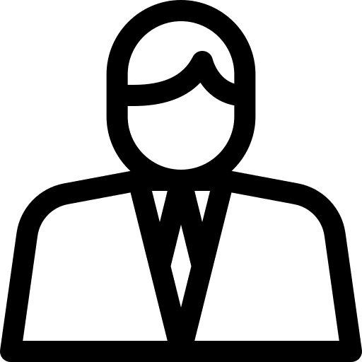 Lawyer security legal user icon