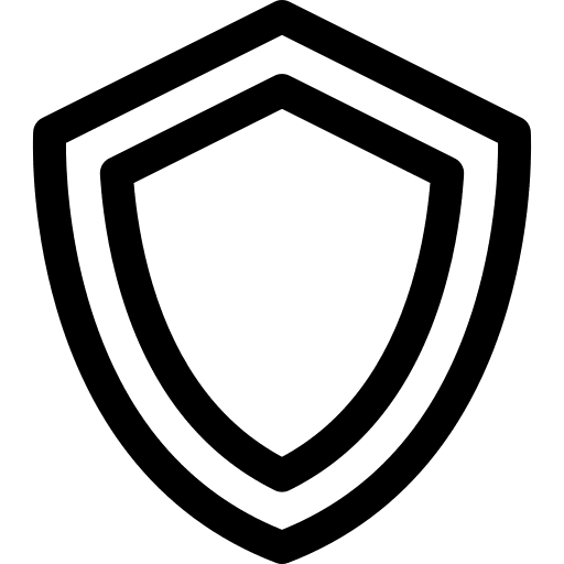 Shield defense protection antivirus icon