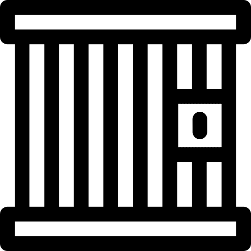 Jail prison security jailhouse icon Jail prison security jailhouse icon