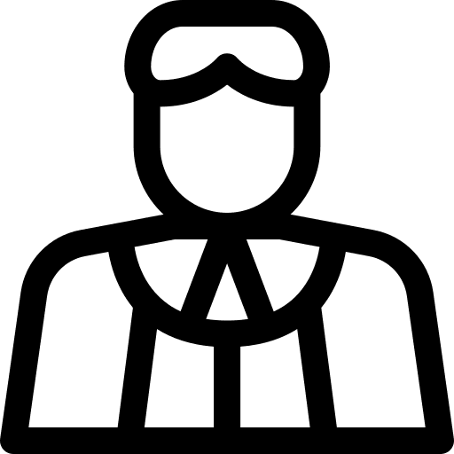 Judge avatar court job icon Judge avatar court job icon