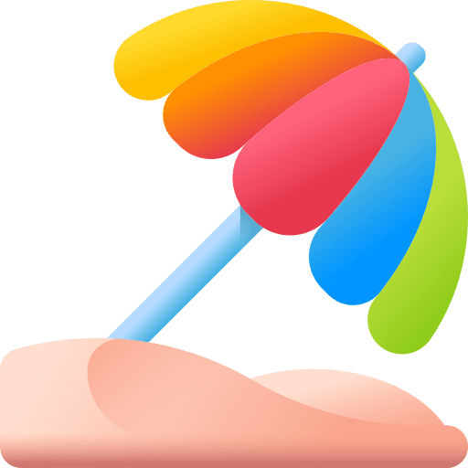 Umbrella umbrella beach umbrella summer icon Umbrella umbrella beach umbrella summer icon