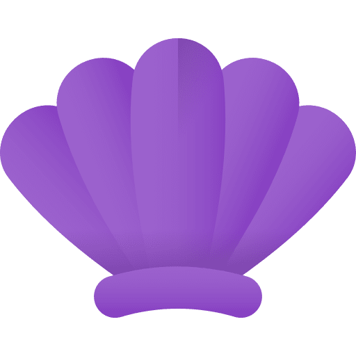 Clam aquarium shell miscellaneous icon Clam aquarium shell miscellaneous icon