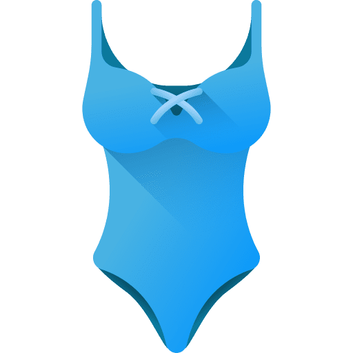 Swimsuit fashion femenine summer icon Swimsuit fashion femenine summer icon